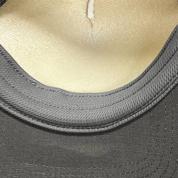 Patagonia Fitz Roy Bar Interstate Hat Foam Mesh Snapback White Gray Trucker - Picture 7 of 10